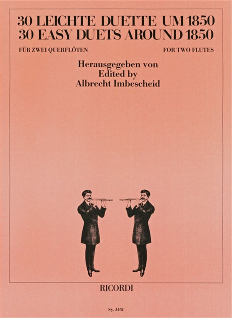 30 leichte Duette um 1850